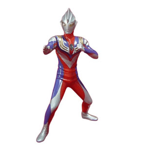 ウルトラマンティガ マルチタイプ ハイパーウルトラマン 超リアルプロポーション ウルトラマンティガ ソフビ