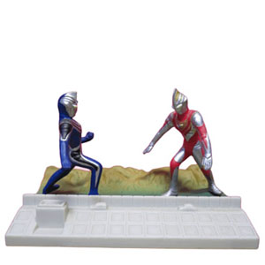 ウルトラマンガイア, ほか ザ・ウルトラマンファイト ウルトラマンガイアVSウルトラマンアグル ソフビ