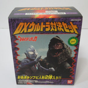 DXウルトラ対決セット ウルトラマンティガ(マルチタイプ)VSゴルザ