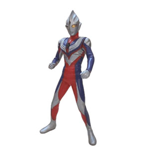 ウルトラマンティガ マルチタイプ ハイパーウルトラマン2 超リアルプロポーション ウルトラマンティガ ソフビ
