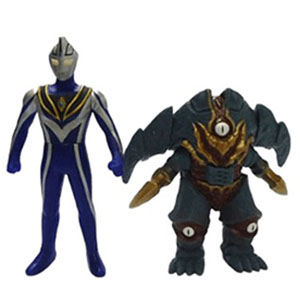 ウルトラマンアグルV2, ほか DXウルトラ対決セット2 ウルトラマンアグルV2VSカイザードビシ ソフビ