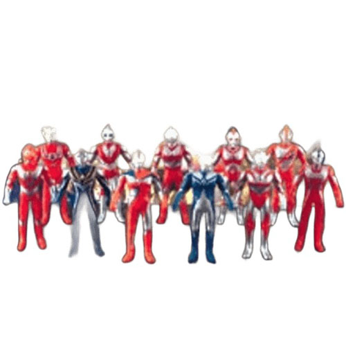 ウルトラマンパワード, ほか 不滅のウルトラ戦士セット2 ソフビ