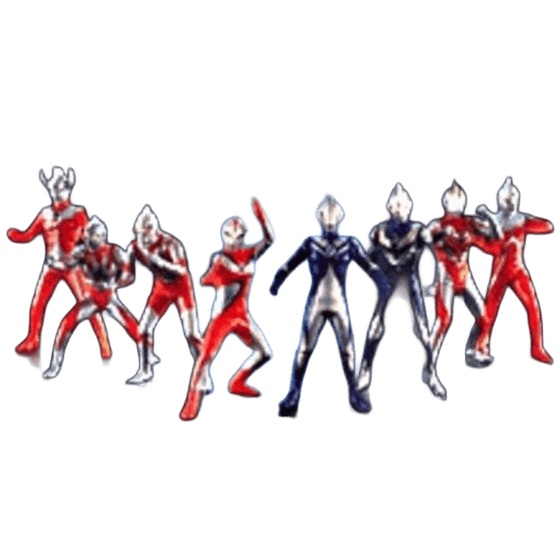 ウルトラマン, ほか ウルトラ戦士ハイパー8体セット ソフビ