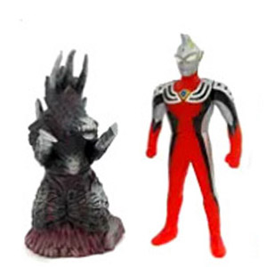 ウルトラマンジャスティス, ほか DXウルトラ対決セット3 ウルトラマンジャスティスVSサンドロス ソフビ