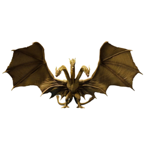 キングギドラ(KINGGHIDORAH・2019) S.H.MonsterArts キングギドラ(2019) ソフビ
