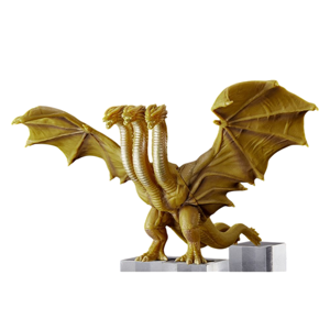 キングギドラ(KINGGHIDORAH・2019) ゴジラ・ストア限定 ムービーモンスターシリーズ キングギドラ2019 ソフビ