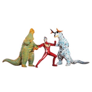 エレキング, レッドキング, ほか アクション怪獣対決セット ウルトラマンマックス＆伝説怪獣 フィギュア