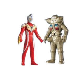ウルトラマンマックス マックスギャラクシー, ほか プレイヒーローVSウルトラマン対決セット 来襲!!最強の敵編 ウルトラマンマックス(マックスギャラクシー)VSキングジョー ソフビ