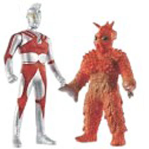 ウルトラマンA(エース), ほか プレイヒーローVS ウルトラマン対決セット 永遠の勇者たち編 ウルトラマンA VS巨大ヤプール ソフビ