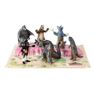 ゼットン, ベムラー, ほか 大怪獣バトル図鑑03 ソフビ