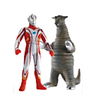 ウルトラマンメビウス, ほか プレイヒーローVSウルトラマン対決セット 超結集スペシャル 1.ウルトラマンメビウスVSサドラ フィギュア