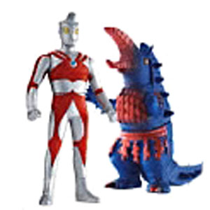 ウルトラマンA(エース), ほか プレイヒーローVSウルトラマン対決セット 超結集スペシャル 6.ウルトラマンA VSファイヤーモンス フィギュア