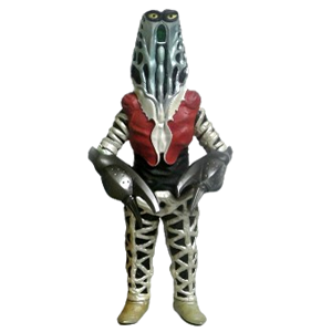 大怪獣シリーズ ウルトラセブン編 第4話「マックス号応答せよ」より 反重力宇宙人 ゴドラ星人