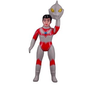 ウルトラマンジャック マスク取れ(大) ソフビ