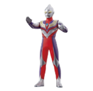 ウルトラマンティガ マルチタイプ ウルトラヒーローシリーズEX ウルトラマンティガ25周年記念セット ウルトラマンティガ(マルチタイプ) ソフビ