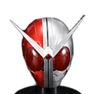 仮面ライダーW ヒートメタル 仮面ライダー マスクコレクション Vol.8 13.仮面ライダーＷ(ダブル)ヒートメタル フィギュア
