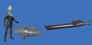 「ノンマルト」VS「ハイドランジャー」
ウルトラセブン第42話より